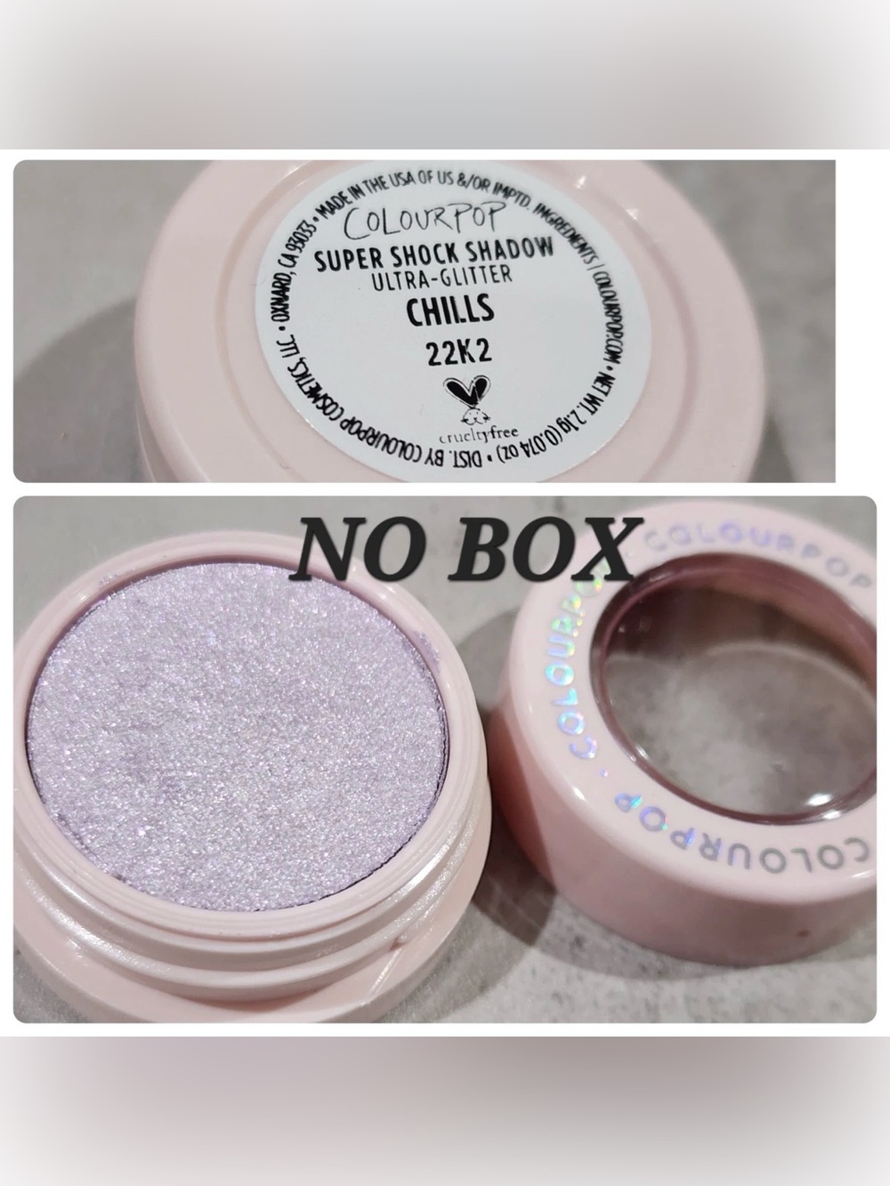 Colourpop Limited Edition Supershock Eyeshadow | Chills